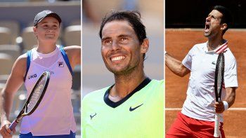 Los máximos favoritos al título en Roland Garros avanzan en París.