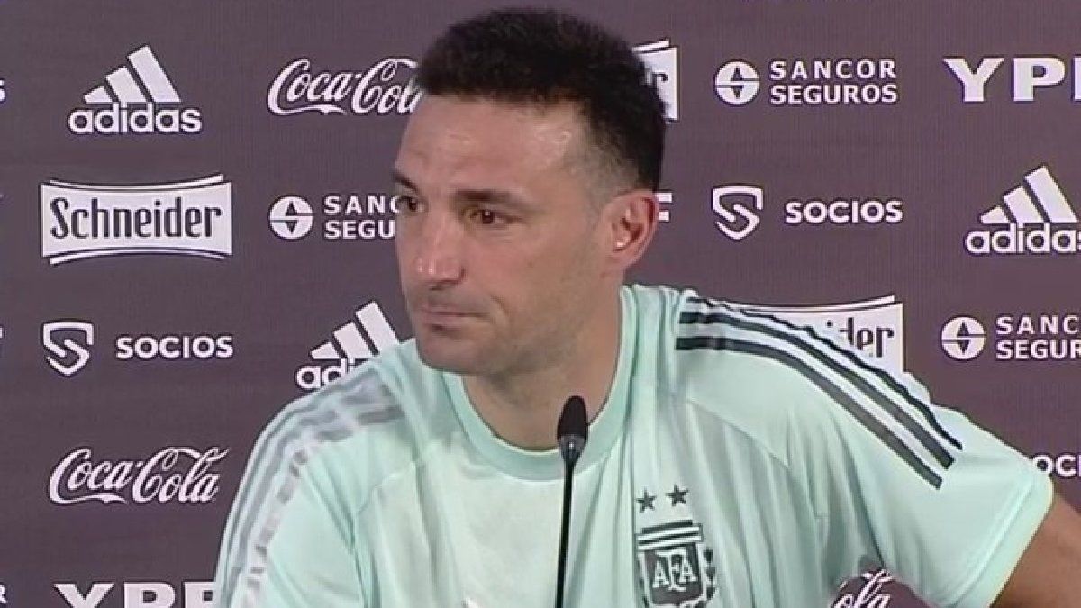 Scaloni’s emotional message of support for Agüero: “The most important thing is that he be happy”