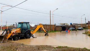 Neuquén permanece bajo alerta por un fuerte temporal.