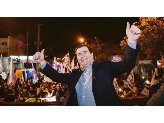 Respaldo. Zamora agradeció el apoyo de los santiagueños.
