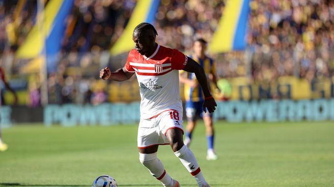 Edwuin Cetré, el héroe de Estudiantes en la tarde rosarina.