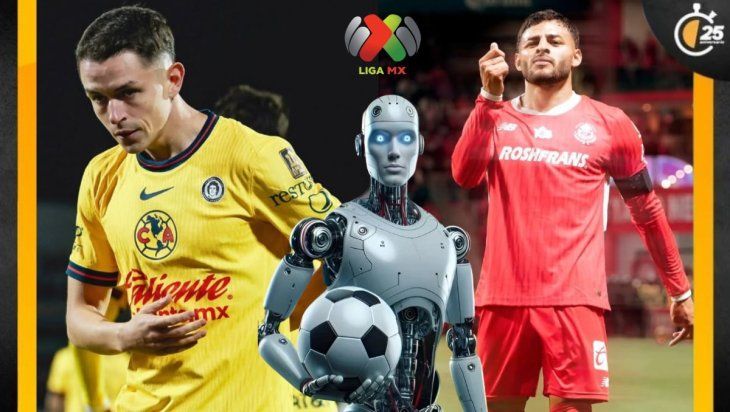 En 15 días la IA cambió su pronóstico: primero daba como campeón al América, ahora predijo que es el Toluca el que quebrará su racha de 15 años sin salir campeón