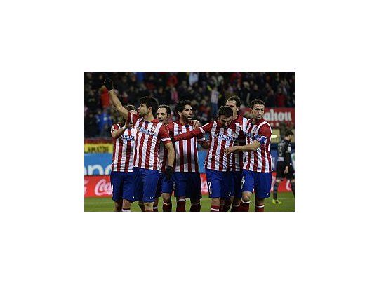 El Aleti cierra el año en la punta del fútbol español.