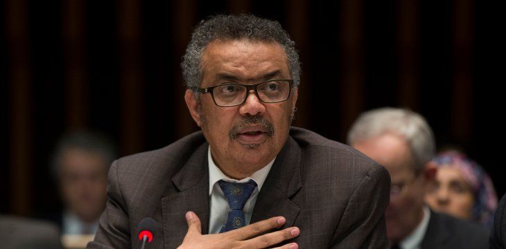 Tedros Adhanom Ghebreyesus dirige la OMS desde 2017.