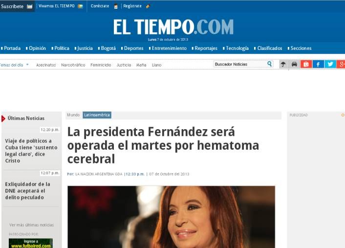 El Tiempo Colombia