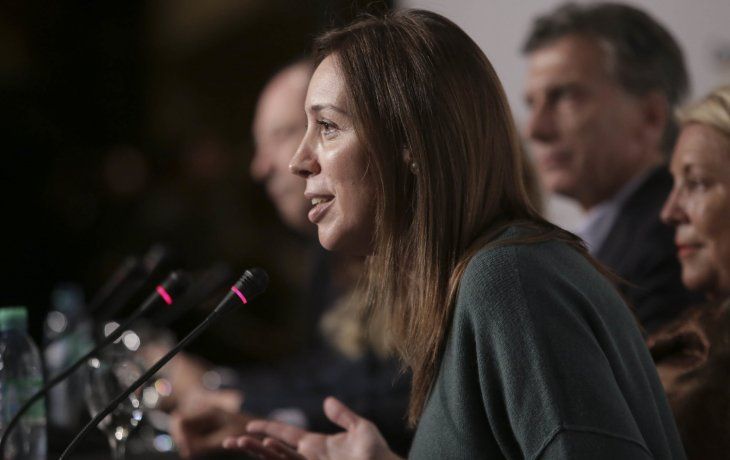 Vidal volvió a competir en la ciudad de Buenos Aires como candidata a diputada nacional.