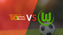 termina el primer tiempo con una victoria para union berlin vs wolfsburgo por 1-0