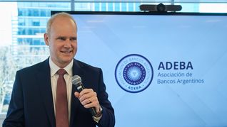 Javier Bolzico, presidente de ADEBA, destacó la importancia de las medidas del Gobierno.