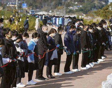 Japón honró a las víctimas de Fukushima