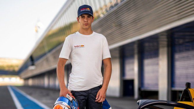 Ernesto Rivera, de 15 años, se incorpora&nbsp; al Red Bull Junior Team tras pasar una selección realizada en Jerez de la Frontera.