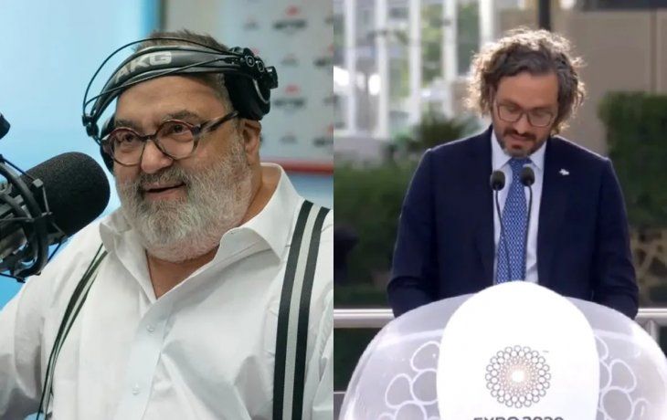 Santiago Cafiero respondió a las críticas de Jorge Lanata por su manejo del inglés: Lanata is a dickhead