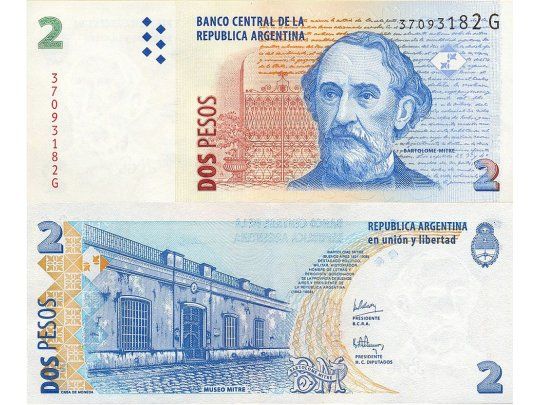 Hasta el 30 de abril, los billetes de $ 2 se podrán cambiar o depositar en bancos
