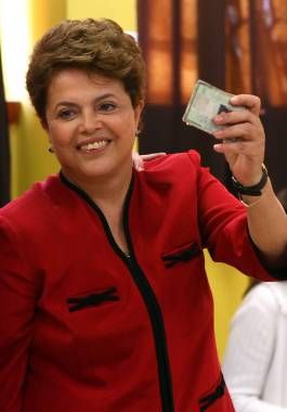 Dilma Rousseff, candidata del oficialismo