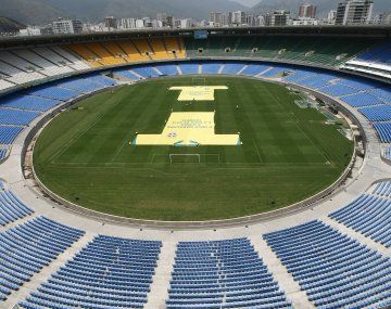 El Maracaná, mítico estadio en Brasil que albergará la final de la Copa América.