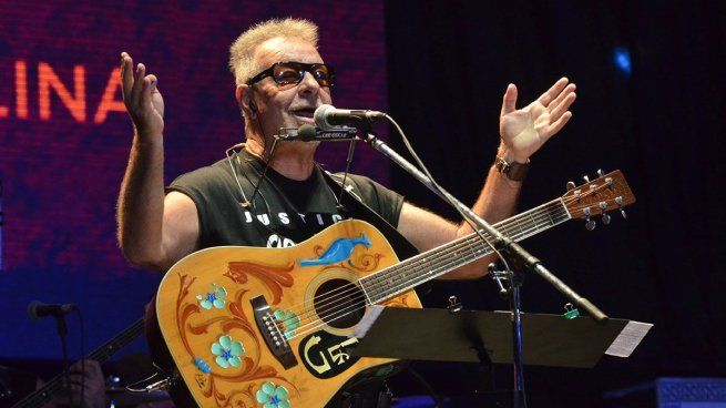 León Gieco será uno de los artistas que se presentará en el show solidario.