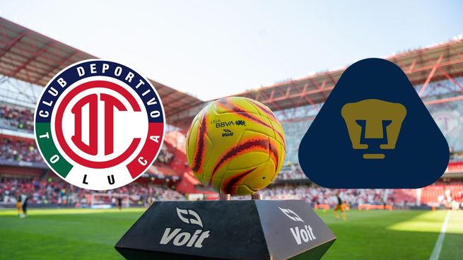 Toluca y Pumas adelantarán este martes 21 de julio su partido por la Jornada 2 del Apertura 2026.