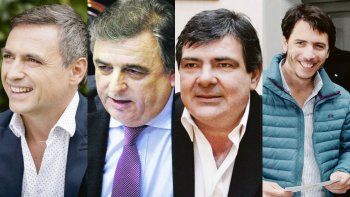Ramón Mestre,&nbsp;Mario Negri,&nbsp;Carim Peche y&nbsp;Martín Berhongaray.