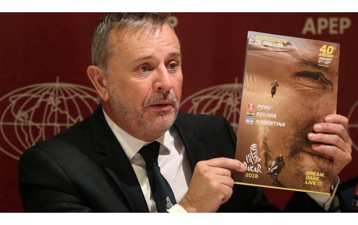 ámbito.com | Etienne Lavigne habló en la previa de un histórico Dakar.