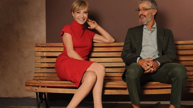 Germán Palacios e Inés Estévez en El hombre inesperado de Yasmina Reza que se presenta en el Maipo. 