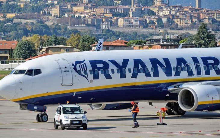 La compa&ntilde;&iacute;a irlandesa Ryanair.