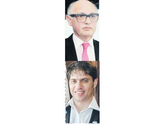 Héctor Timerman y Axel Kiciloff