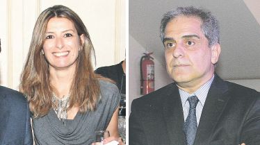 Mariana Giacumbo, del Banco Macro, y Gonzalo Verdomar Weiss, del BBVA-Francés, estuvieron entre los  ejecutivos presentes.
