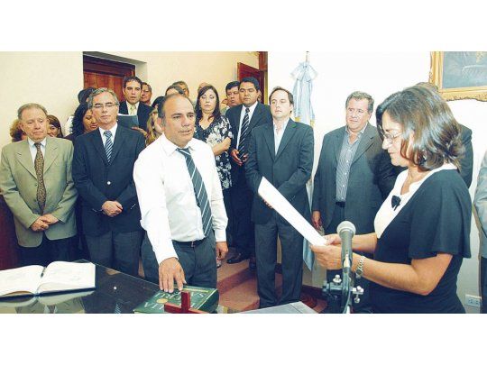 Plan “B”. Sin posibilidad de renovar su banca como senador provincial, Hugo Corpacci asumió al frente de la Secretaría de Agricultura.