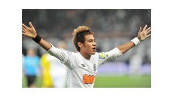 Neymar, figura del Santos.
