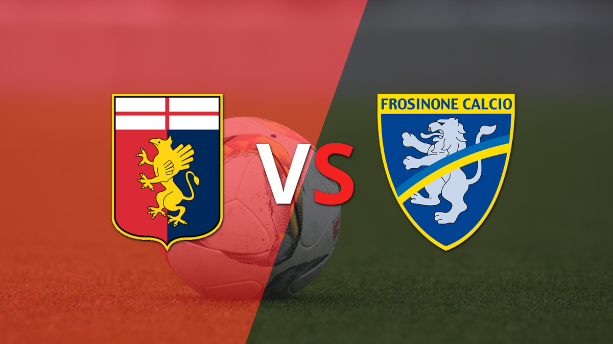 Genoa will face Frosinone on matchday 30