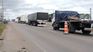 Transportistas autoconvocados realizaron una caravana hacia Montevideo en el marco de la protesta por la aplicación del nuevo sistema de control.&nbsp;