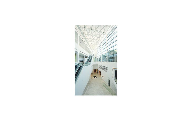 Interior del Malba, museo que modificó la consideración pública y privada del arte y del coleccionismo.