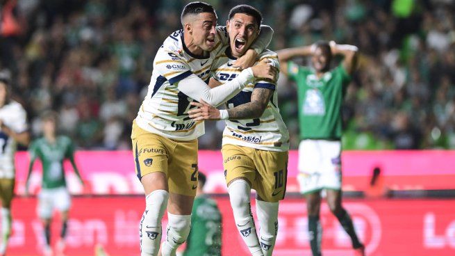 El golazo de José Caicedo que le da el triunfo a Pumas sobre León en el cierre de la 13a fecha del Clasusura.
