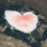 La fotografía fue captada por la Estación Espacial Internacional (ISS) y tiene 10 kilómetros de ancho. La fotografía fue captada por la Estación Espacial Internacional (ISS) y tiene 10 kilómetros de ancho.