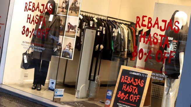 Los comercios siguen apostando a las cuotas para mantener el consumo. 