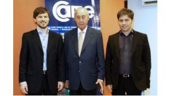 ámbito.com | Kicillof y Costa se trasladaron a la sede de CAME para compartir un almuerzo con sus autoridades.