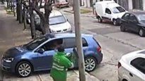 Un barrendero evitó un robo en San Isidro