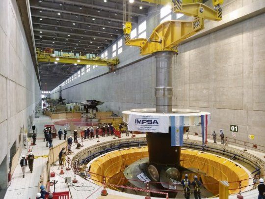 Core. IMPSA desarrolló tecnología propia para generación de energía.