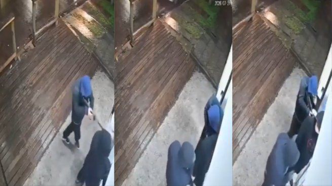 Violento robo a un kiosco en La Matanza.