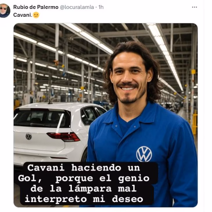 Edinson Cavani was a substitute and could not gravitate in the game. Edinson Cavani was a substitute and could not gravitate in the game.