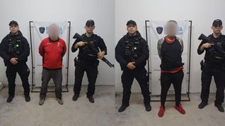 Según fuentes policiales, ambos sospechosos cuentan con antecedentes penales. Según fuentes policiales, ambos sospechosos cuentan con antecedentes penales.