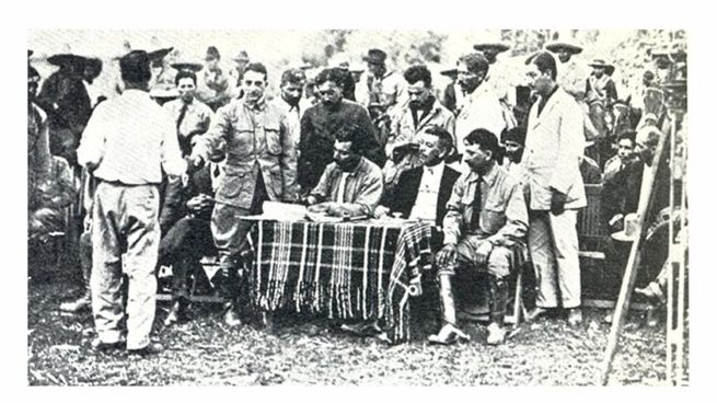 El 30 de agosto de 1940 es la fecha en que se corta el reparto ejidal del gobierno de Lázaro Cárdenas.
