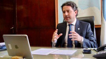Francisco Cafiero durante la aperta del segundo año de EDUA
