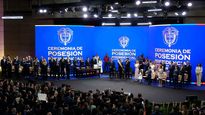 Javier Milei asistió a la ceremonia de juramentación y toma de posesión realizada en la Universidad Santiago de Cali.