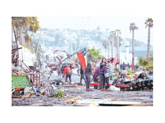 Coquimbo e Illapel fueron las dos cuidades más castigadas por el terremoto.