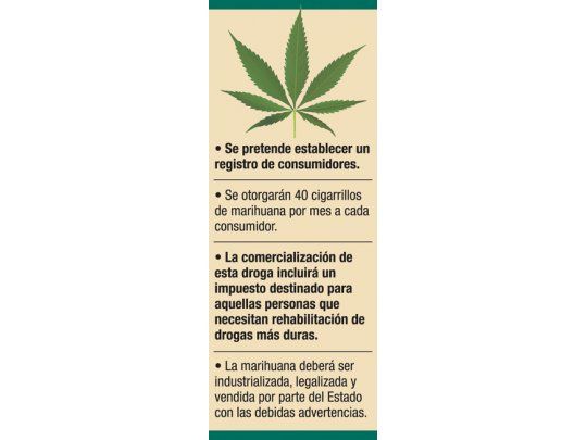 Uruguay propone despenalizar marihuana contra delincuencia