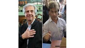ámbito.com | Tabaré Vázquez y Luis Lacalle Pou.