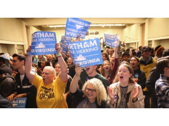 Ralph Northam ganó en Virginia sobre el republicano Ed Gillespie.