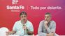 Los ministros Pablo Cococcioni y Pablo Olivares anunciaron medidas para las fuerzas de seguridad.