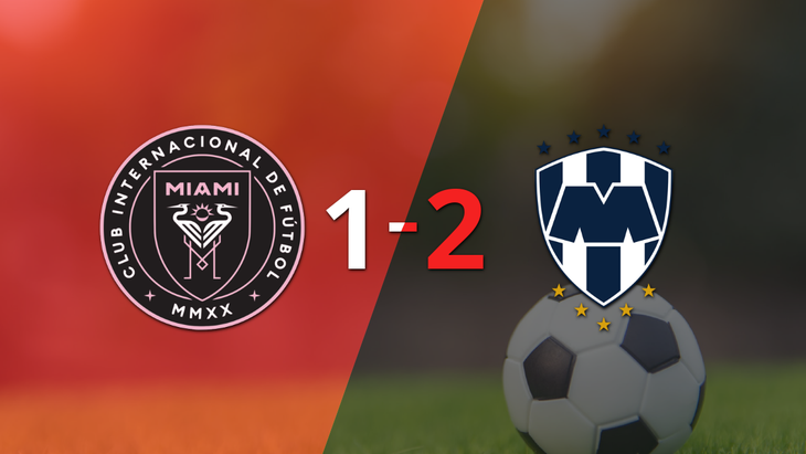 CF Monterrey venció a Inter Miami en el duelo de ida