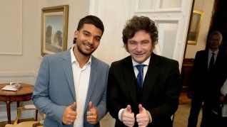 El presidente Javier Milei se reunió en su despacho de Casa Rosada con Yosef Chaim Ohana, El presidente Javier Milei se reunió en su despacho de Casa Rosada con Yosef Chaim Ohana,